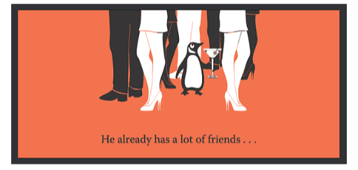 Pingouin  amis