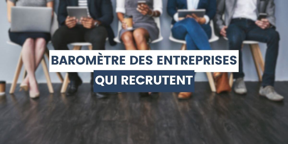 baromètre entreprises qui recrutent